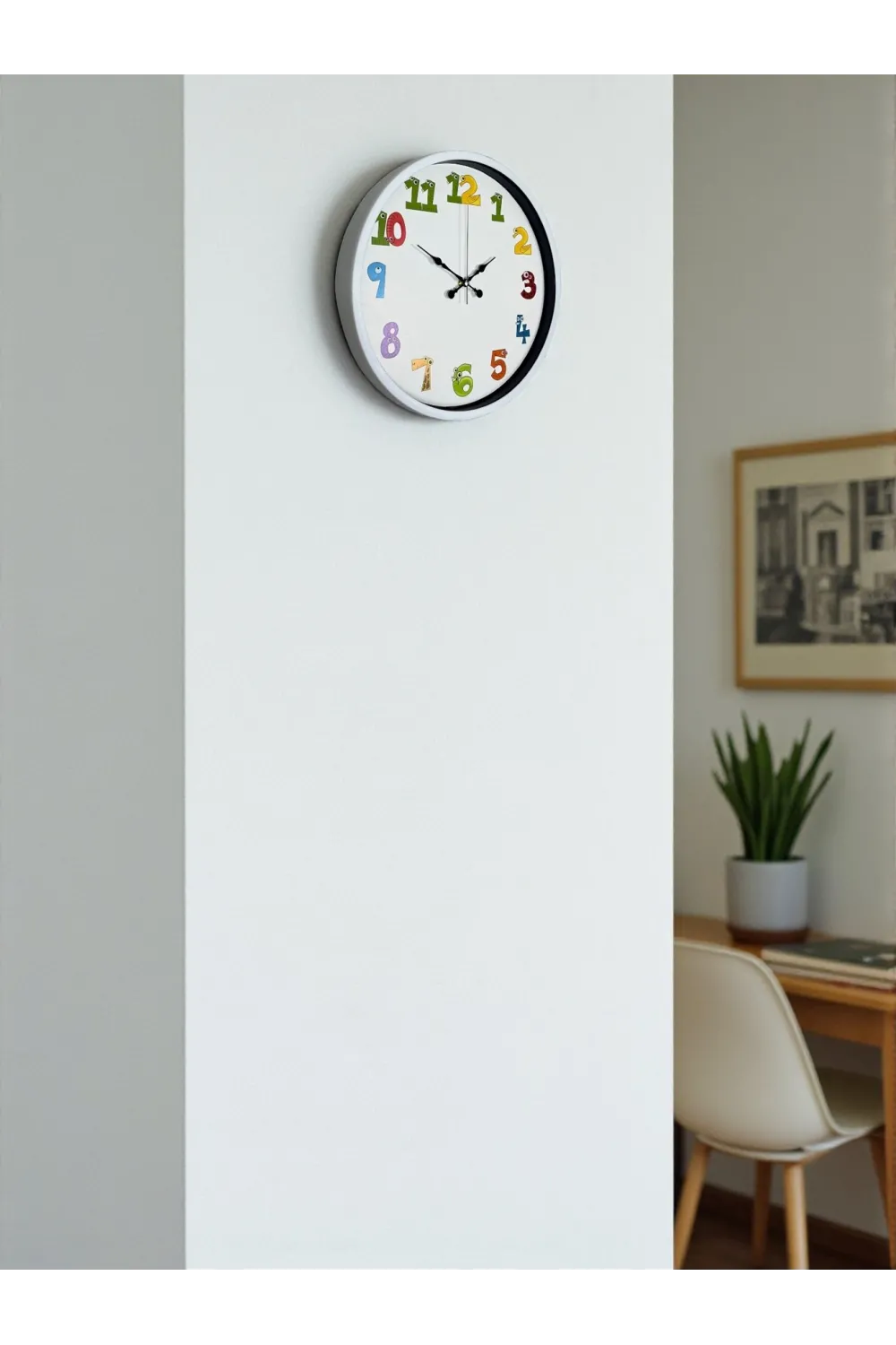 36 Cm Çocuk Odası Dekoratif Duvar Saati