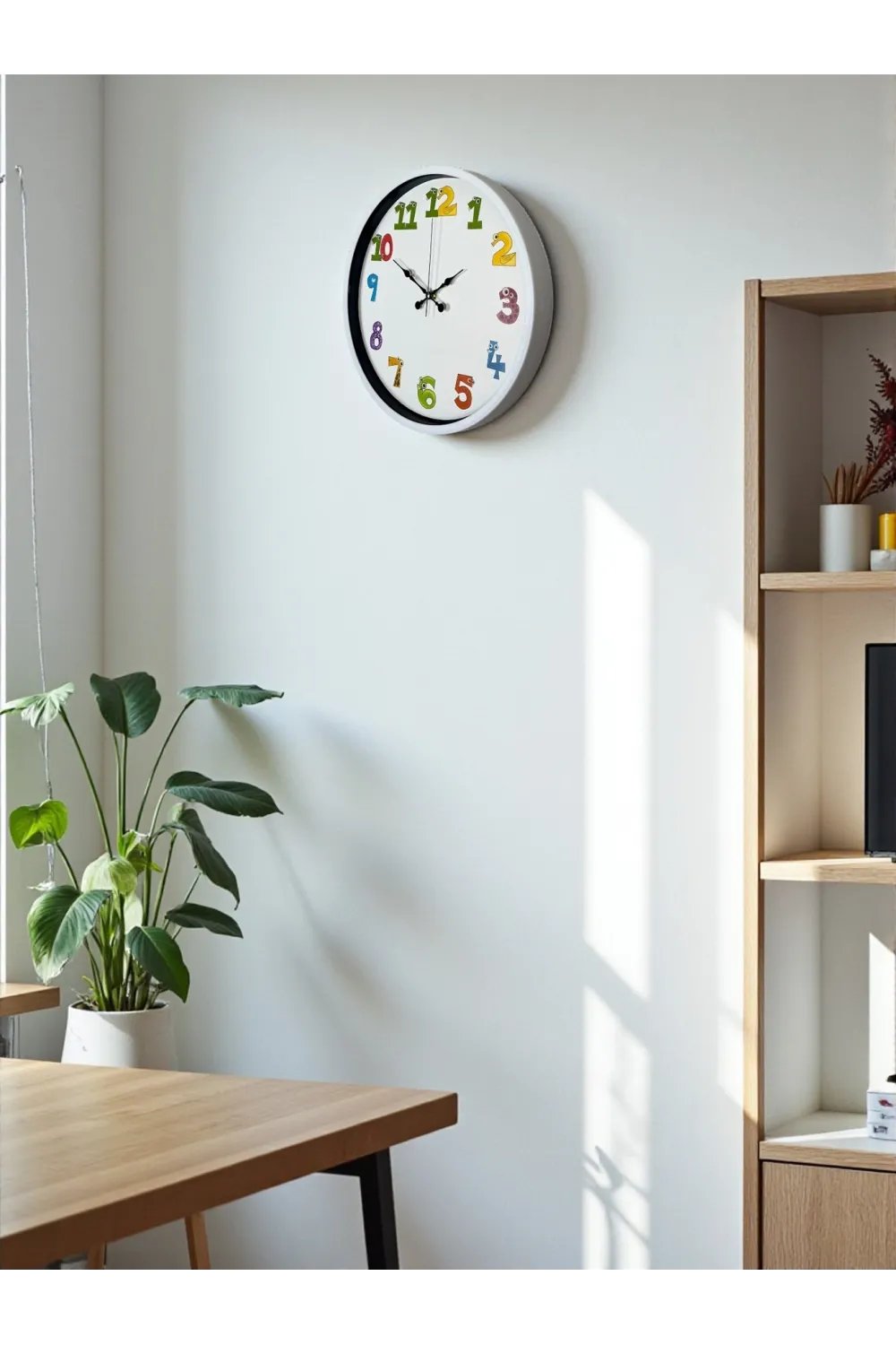 36 Cm Çocuk Odası Dekoratif Duvar Saati