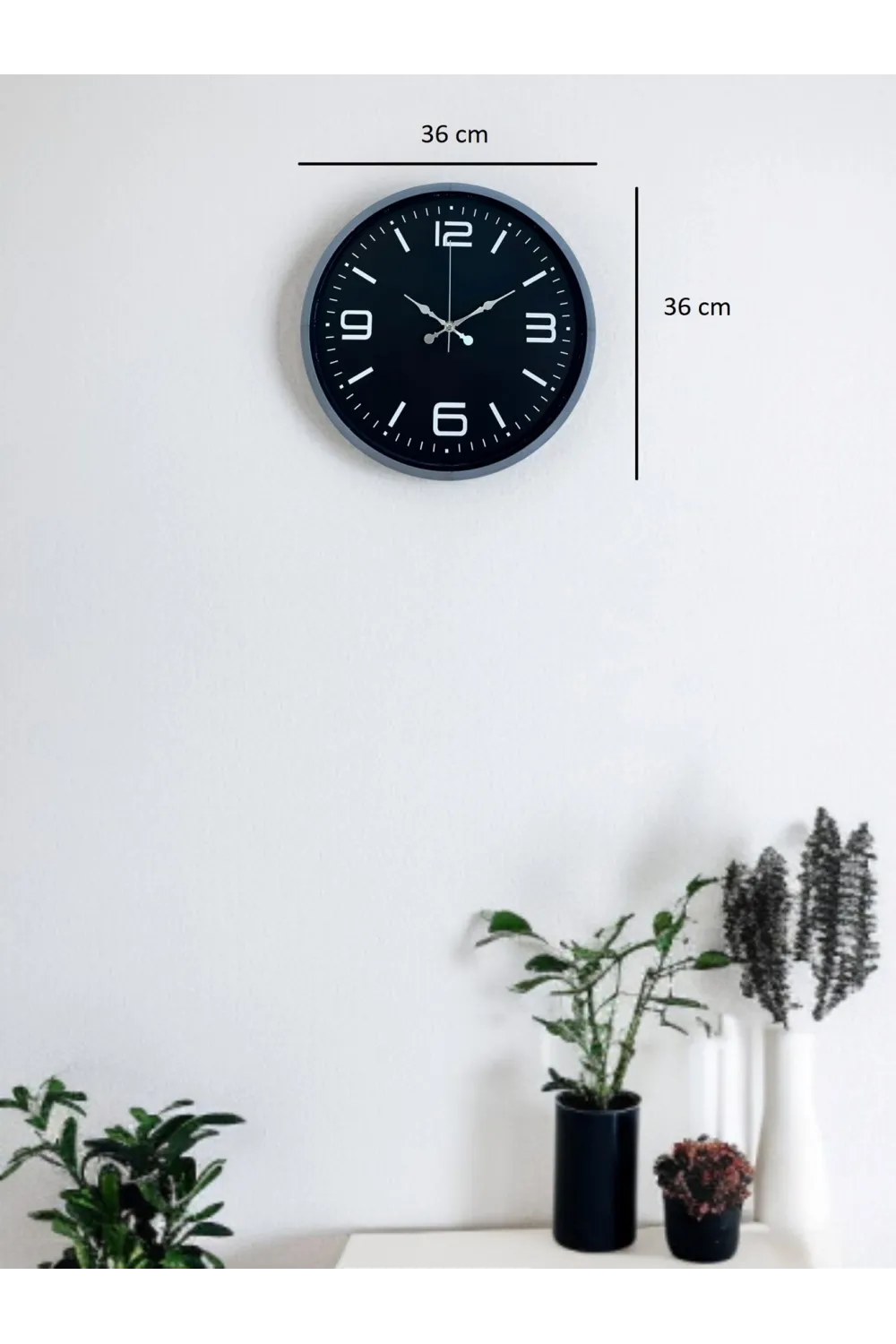 36 Cm Modern Dekoratif Duvar Saati