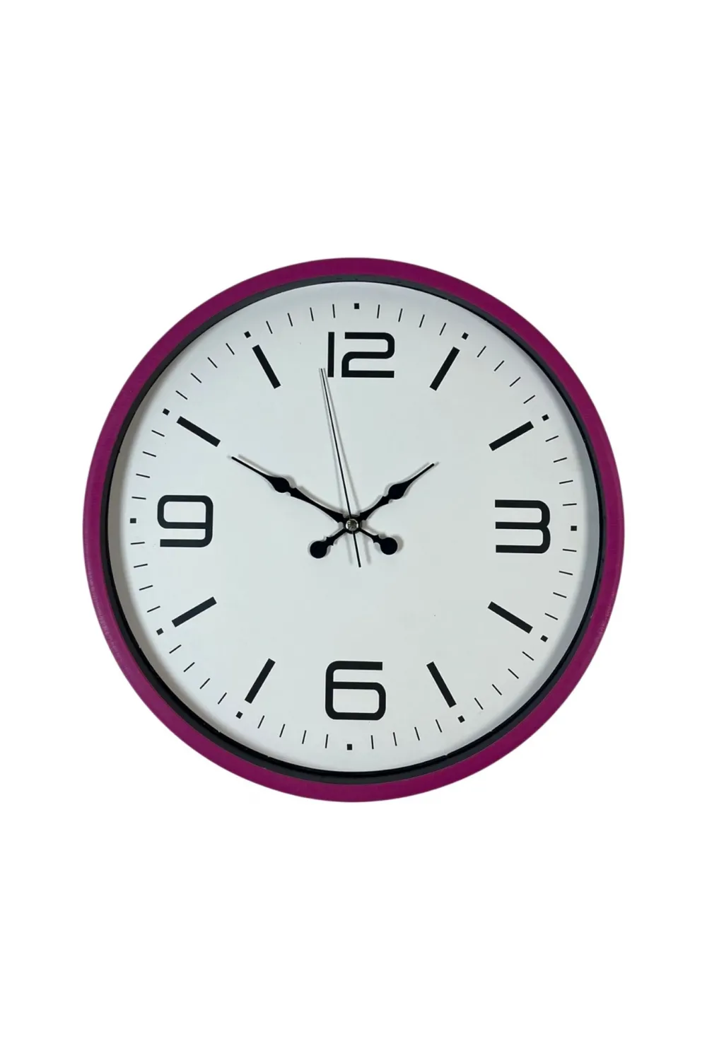 36 Cm Pembe Modern Duvar Saati