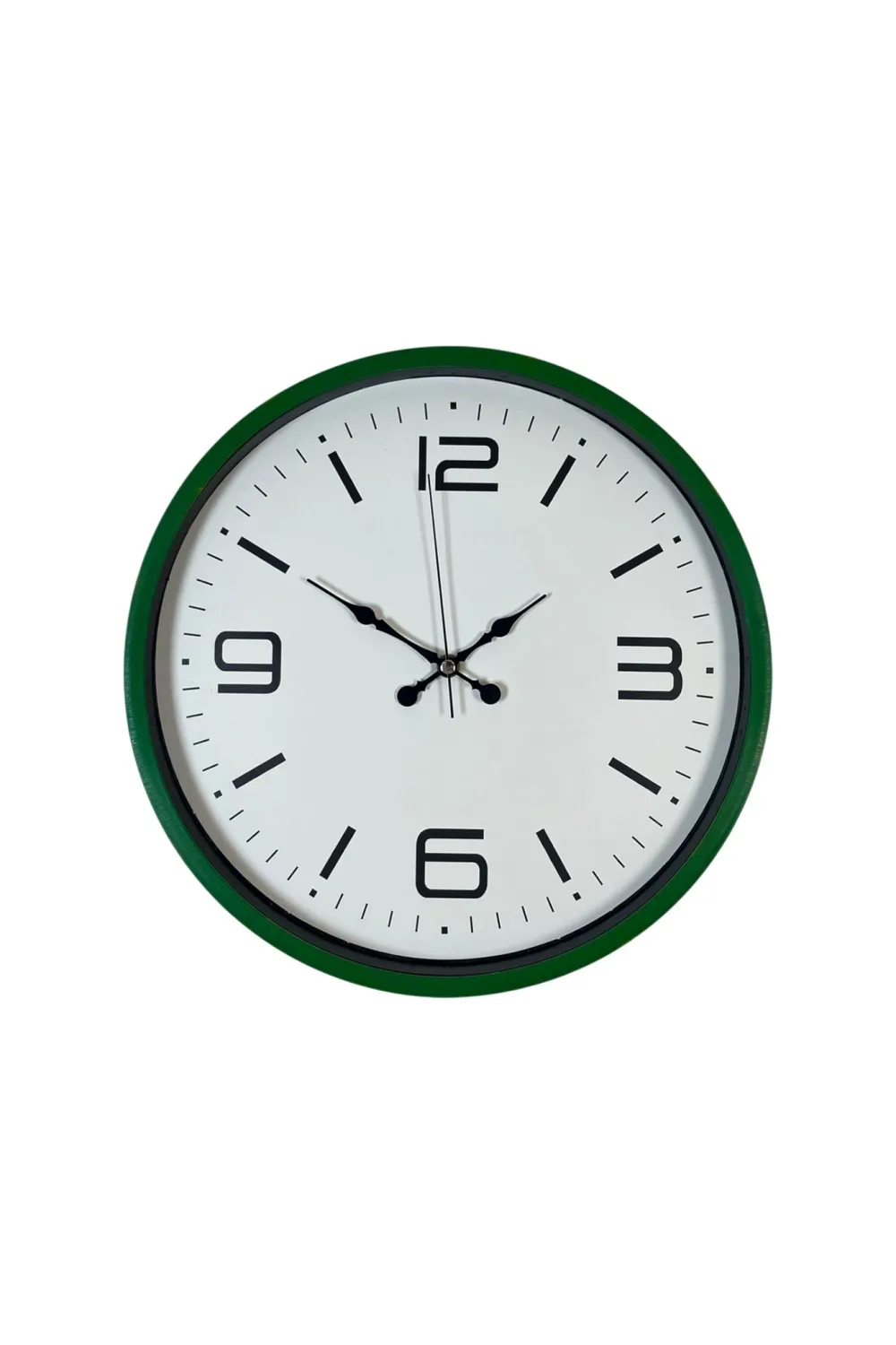 36 Cm Yeşil Modern Dekoratif Duvar Saati