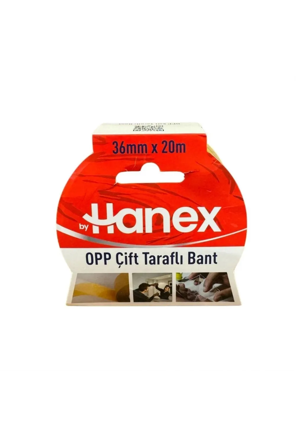 36 mm x 20 m Opp Çift Taraflı Bant