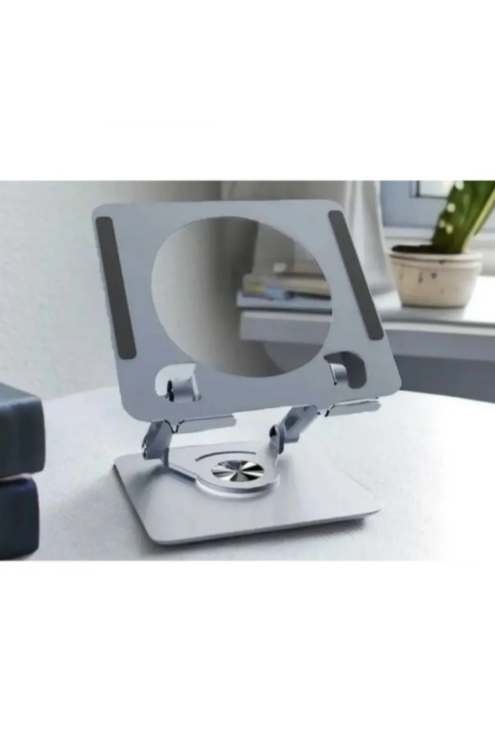 360 Derece Dönebilen Yükseltilmiş Masaüstü Ayarlanabilir Metal Tablet Standı