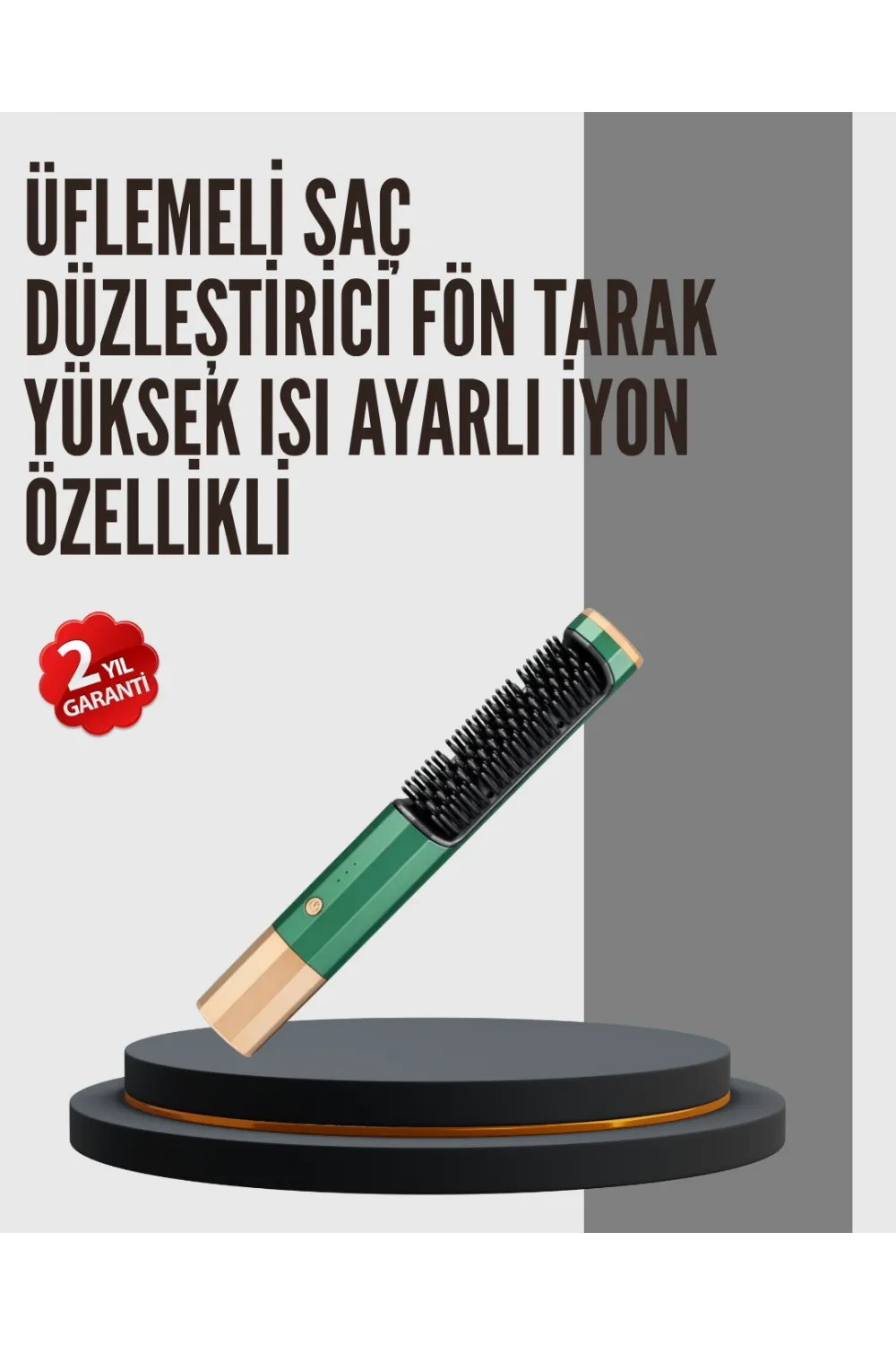 360° Döner Kablolu Kompakt Saç Şekillendirme Seti