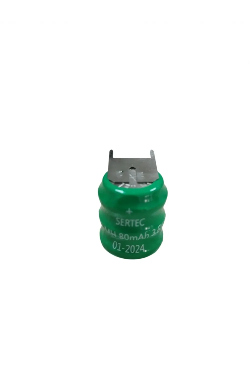 3.6V 3S1P 80 Mah 3 Pin NI-MH Buton Pil