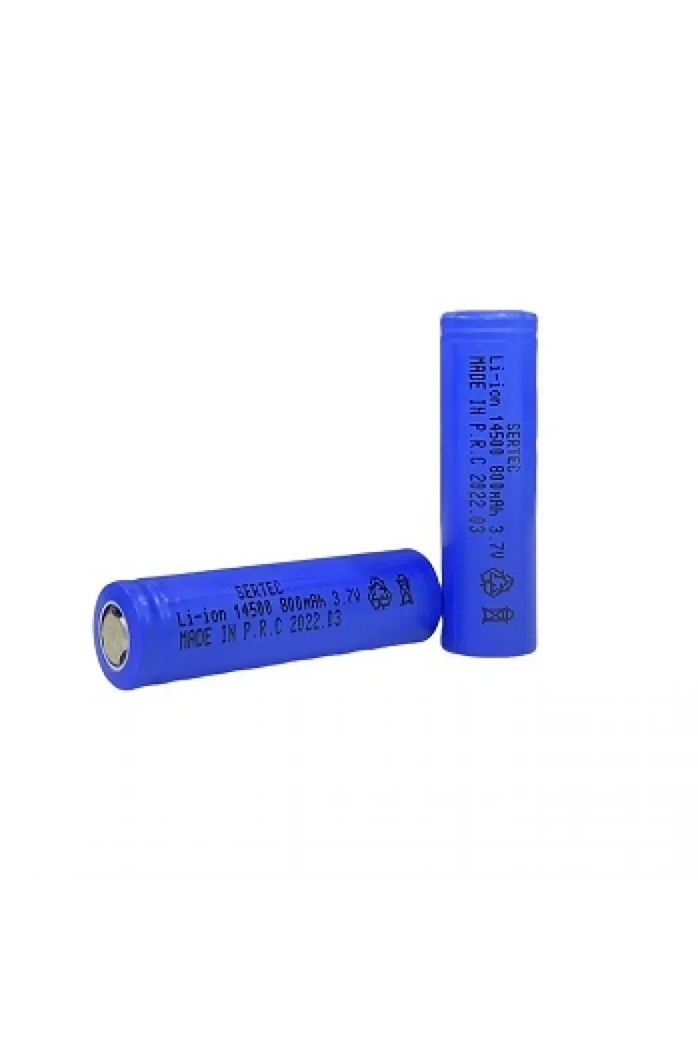 3.7V Li-ion 14500 AA - 800 mAh 3C Şarjlı Pil