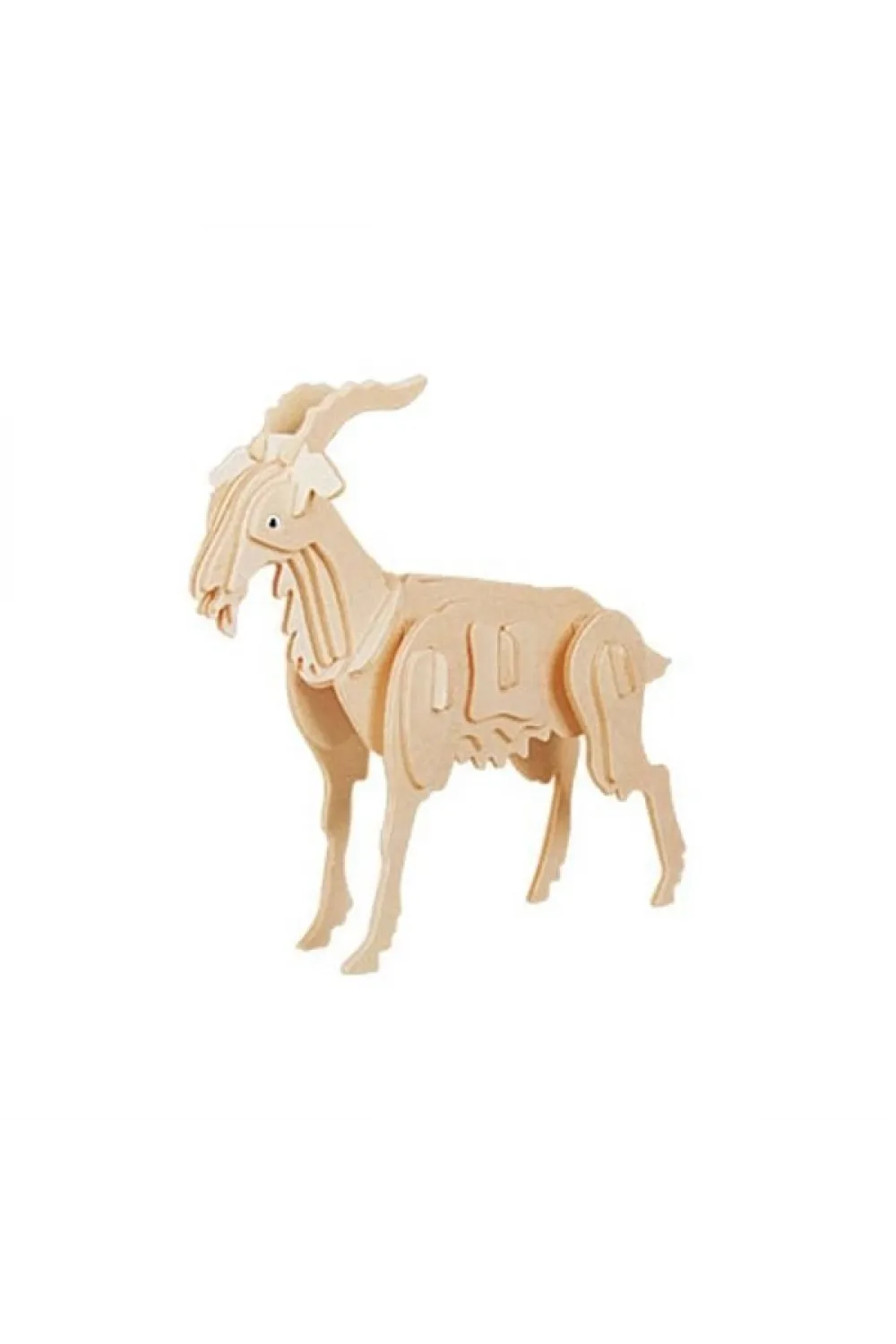 3D Ahşap Puzzle - Keçi