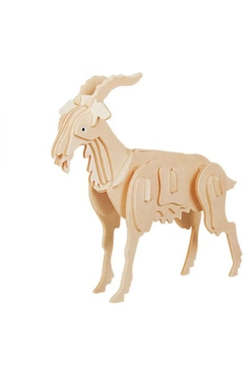 3D Ahşap Puzzle - Keçi