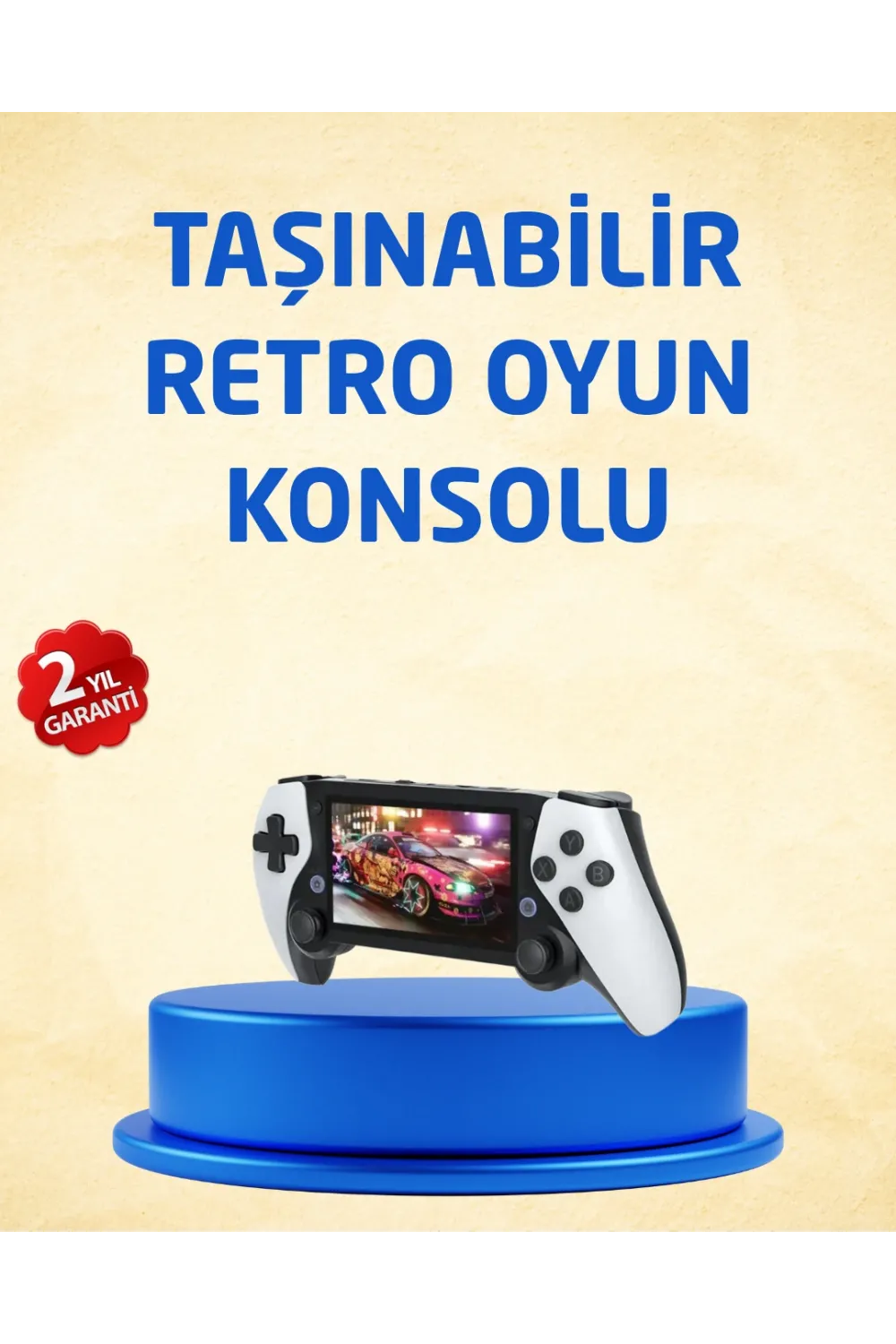 3d Ekranlı Mini Oyun Konsolu + Multimedya