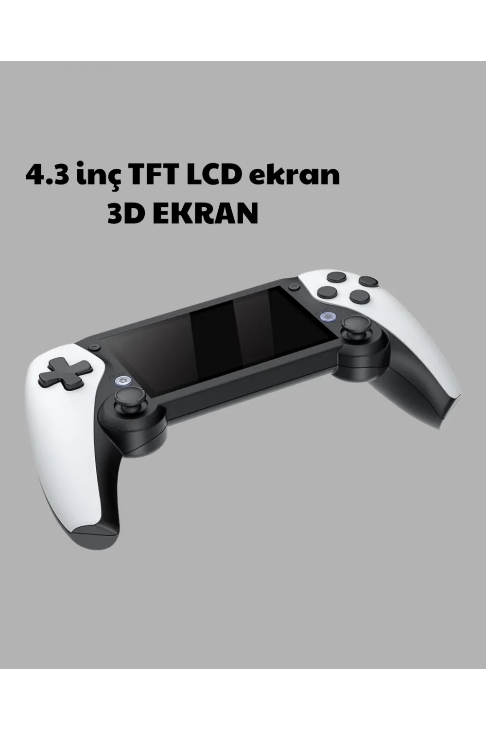3d Ekranlı Mini Oyun Konsolu + Multimedya