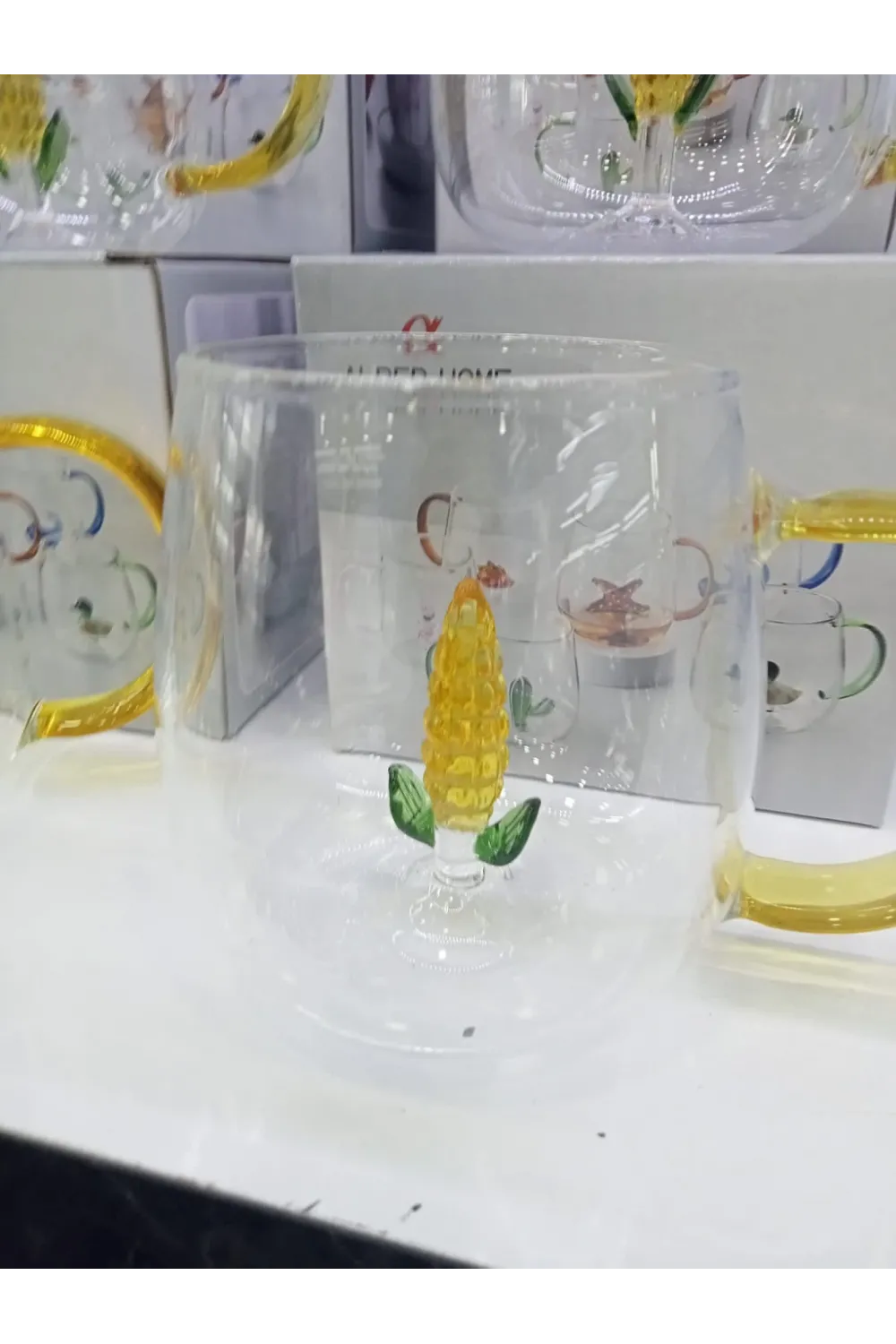 3D Mısır Figürlü Kupa Bardak
