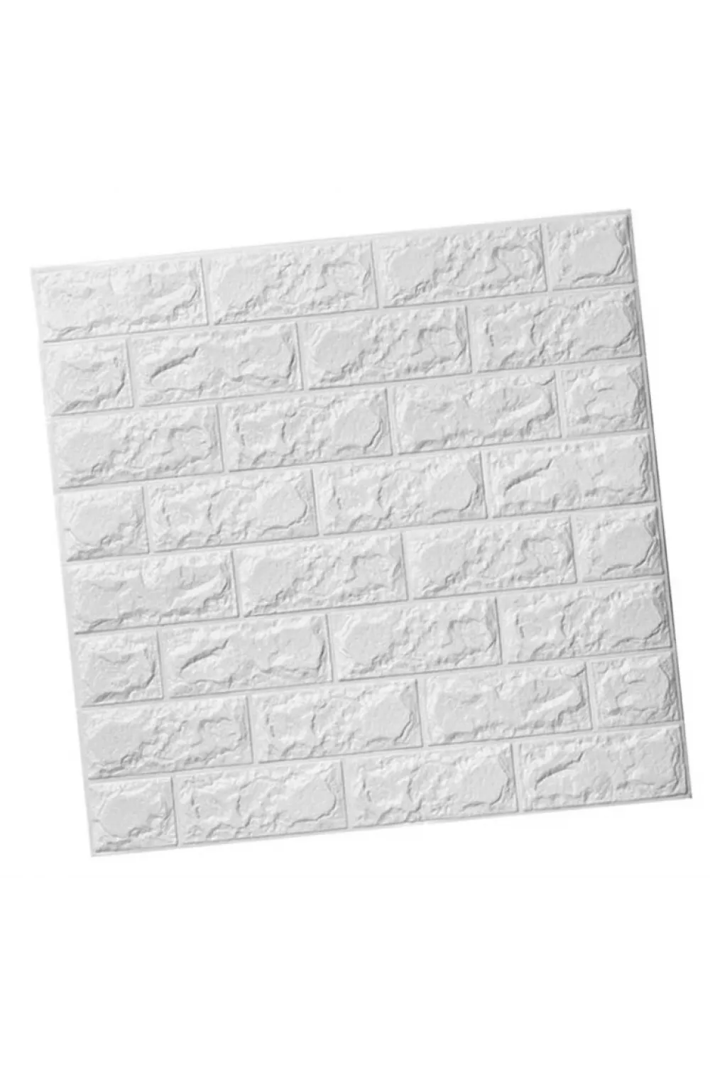 3D Tuğla Desenli Kendinden Yapışkanlı Duvar Paneli 58x38 cm
