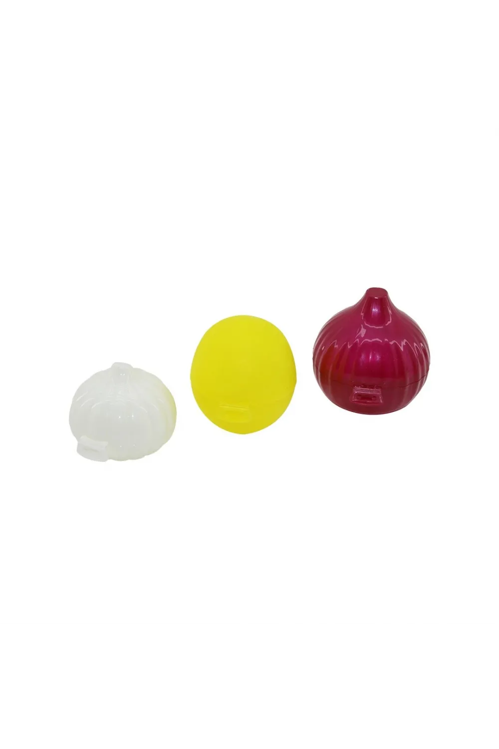 3lü  Saklama Kutusu  Limon - Soğan - Sarımsak  Renkli Plastik Fileli Ambalaj