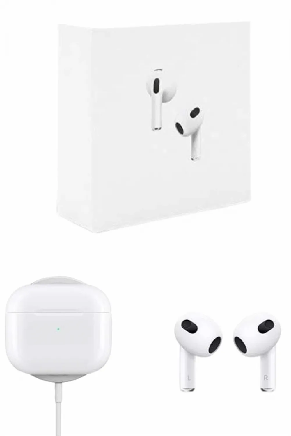3.nesil İos Android Uyumlu Bluetooth 5.0 Beyaz Çağrı Cevaplama