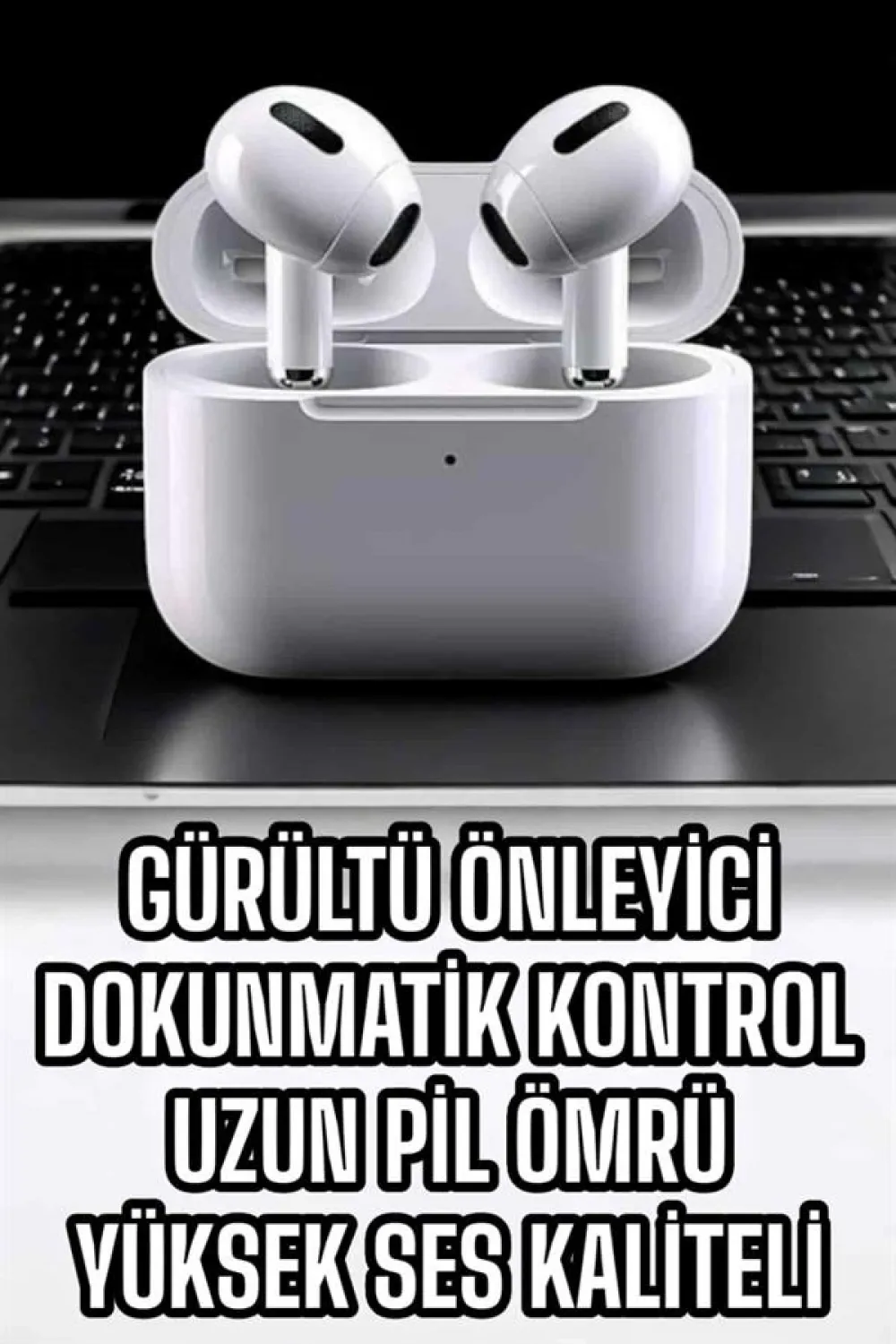 3.nesil Tws Bluetooth Kulaklık Mikrofonlu Anc Özelliği Dokunmatik Kontrol