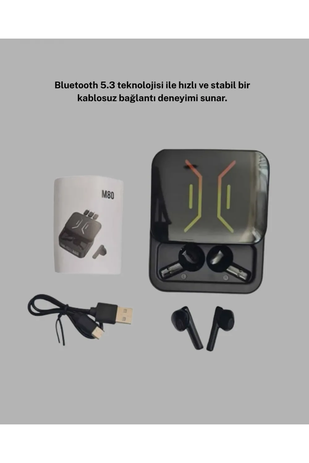3’ü 1 Arada Kablolu Ve Kablosuz Bluetooth 5.3 Kulaklık