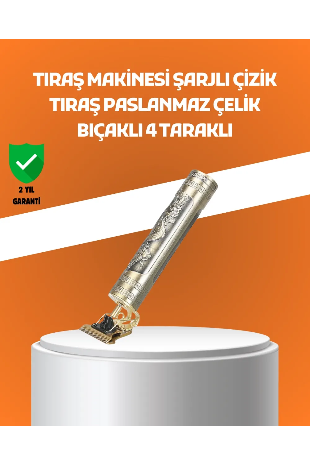 4 Başlıklı Suya Dayanıklı Saç Kesme Makinesi