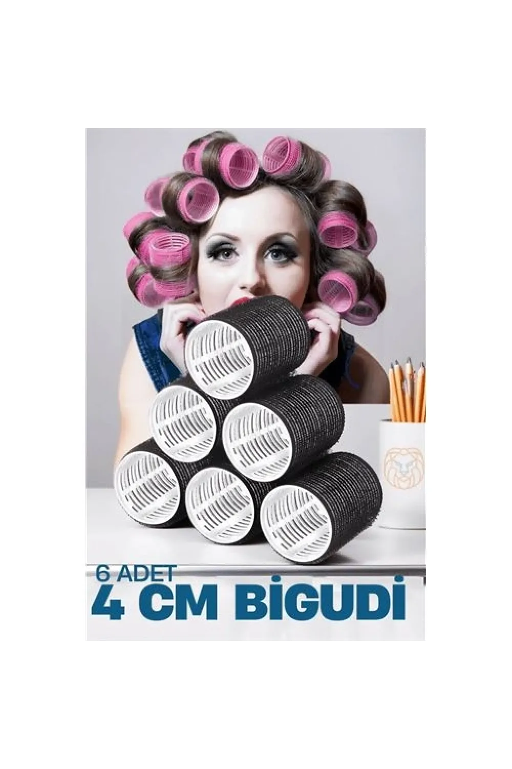 4 Cm Bigudi 6 lı Paket 719265