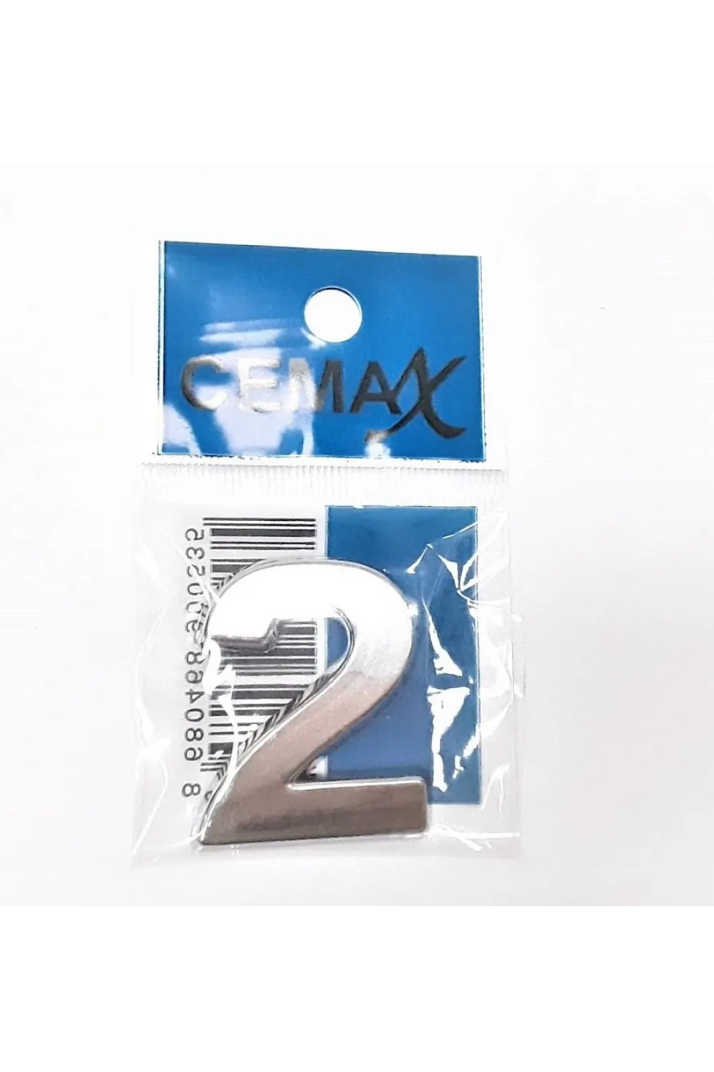 4 Cm Plastik Krom Kaplama Kapı Numarası -2
