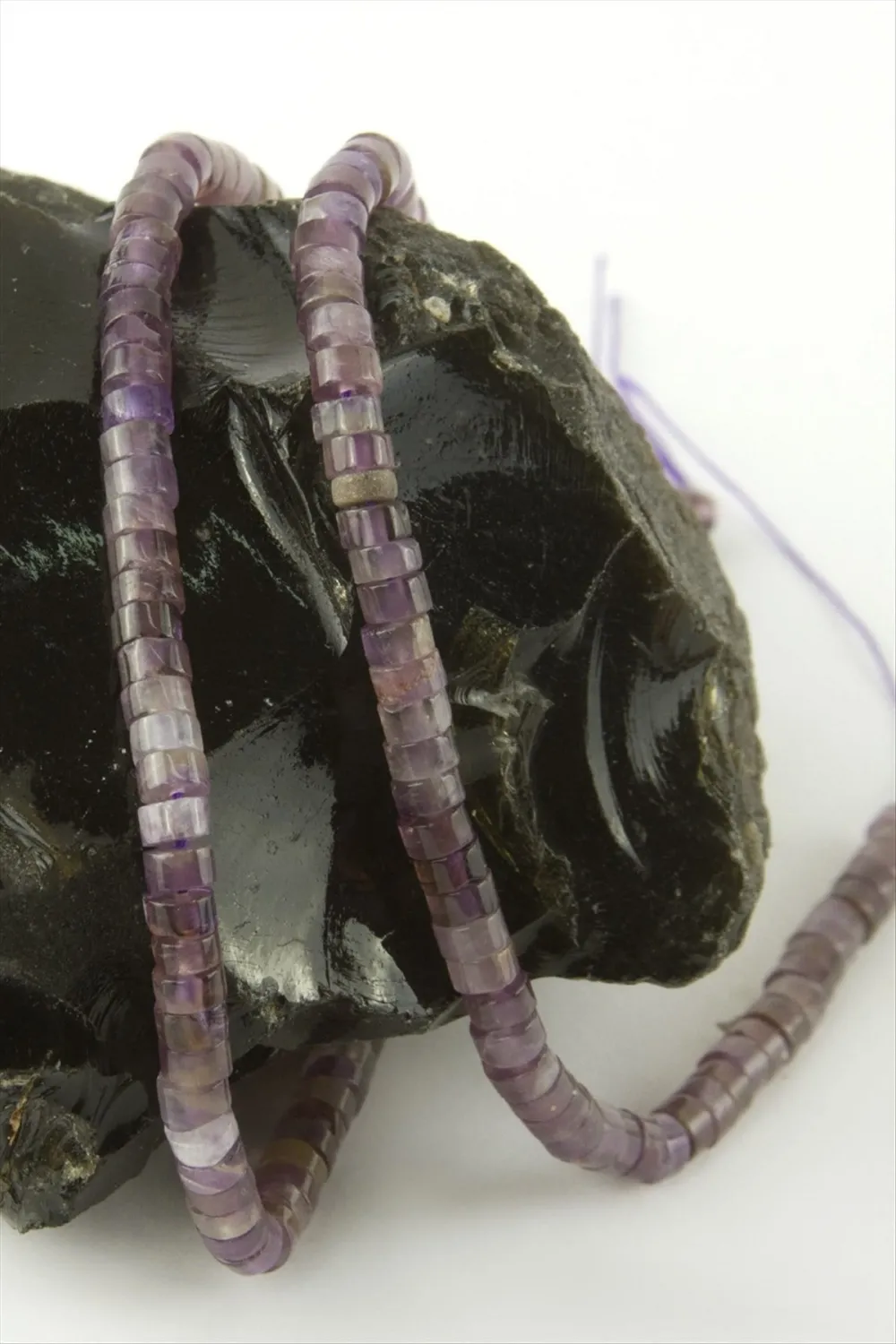 4 mm Disk Ametist Taşı