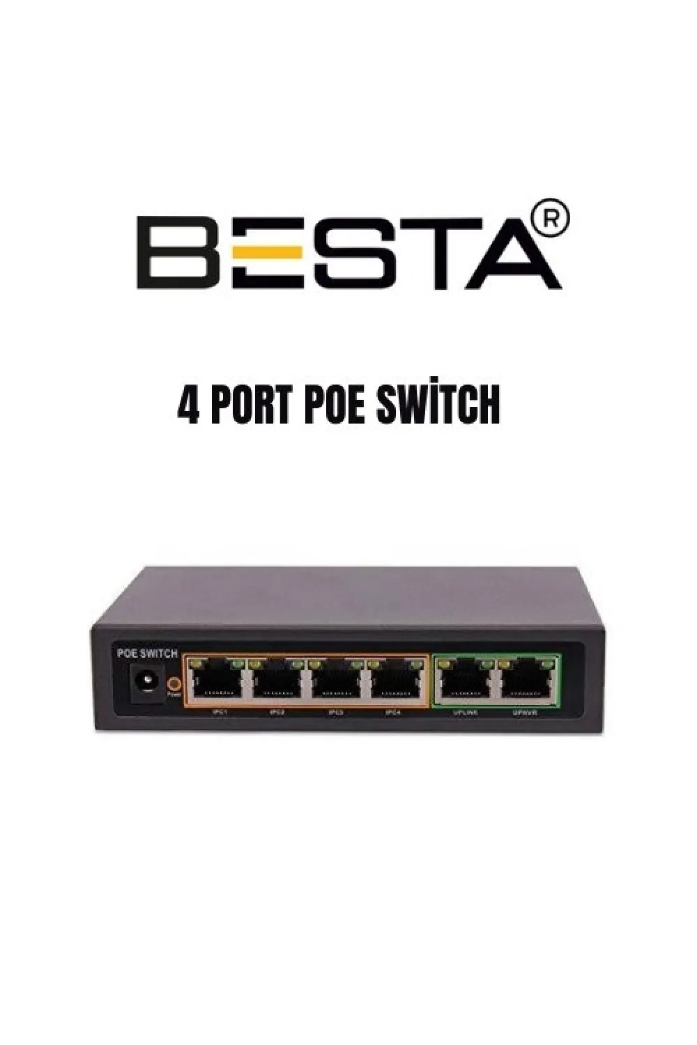 4 Port PoE Switch KD0420FL