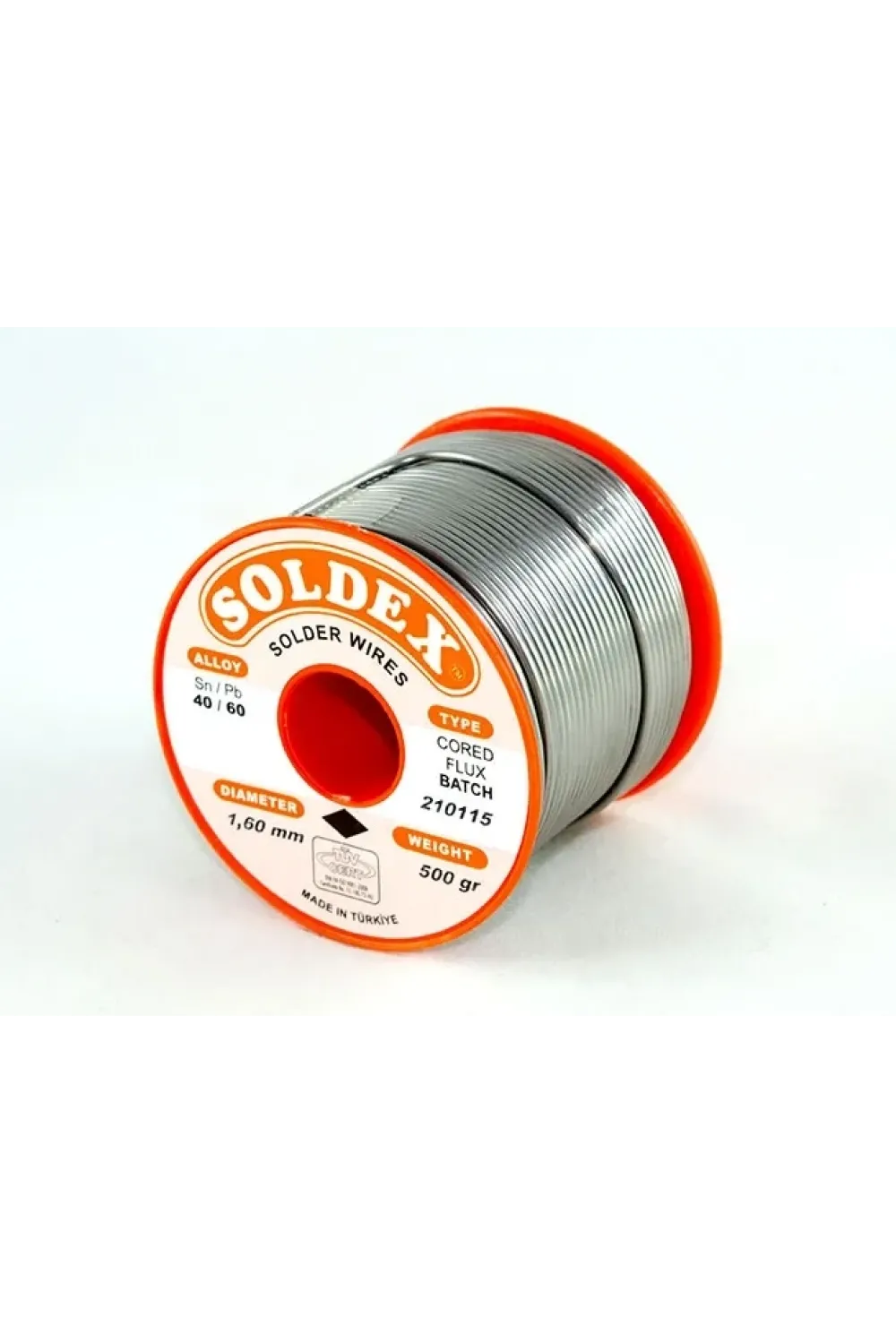 40-60 Lehim Teli 500 Gr 1.2 Mm - Sn:40 / Pb:60
