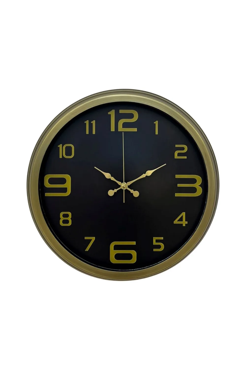 40 Cm Metal Eskitme Vintage Duvar Saati