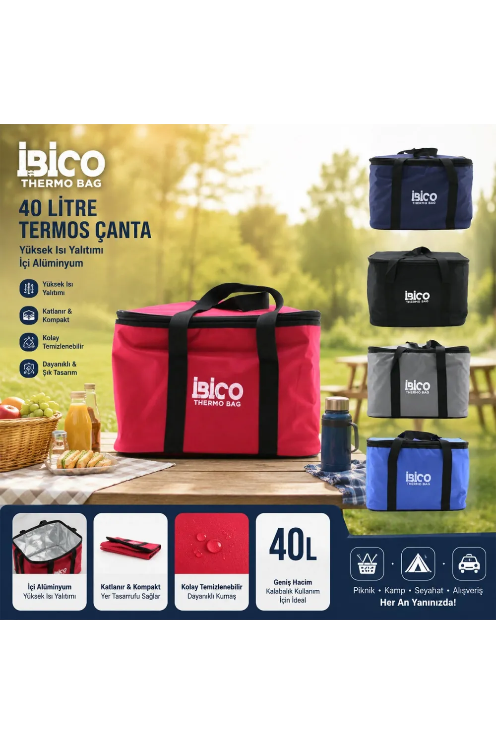 40 Litre Buzluk - Termos Çanta