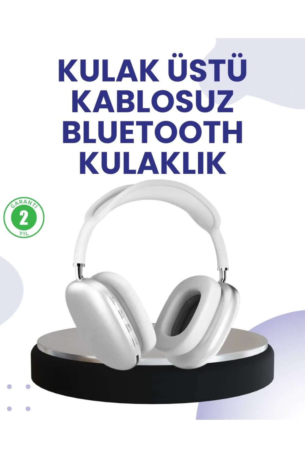 400 Mah Bataryalı Kablosuz Kulaklık | Bt 5.0, Müzik & Görüşme