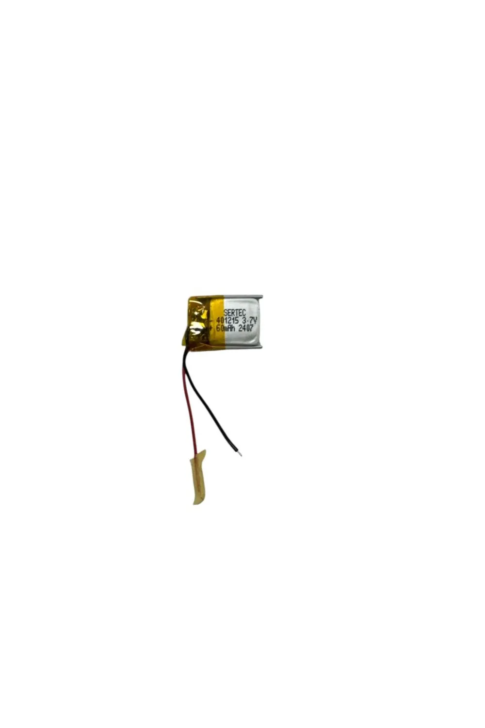 401215 3.7V 40 MAh Li-Polymer Pil (Devreli/1.5A)
