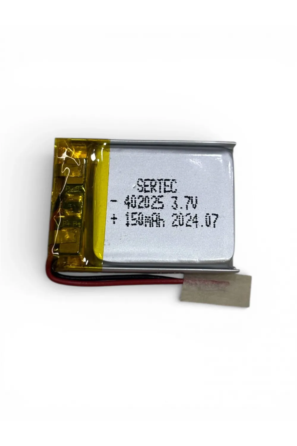 402025 3.7V 150 MAh Li-Polymer Pil (Devreli/1.5A)