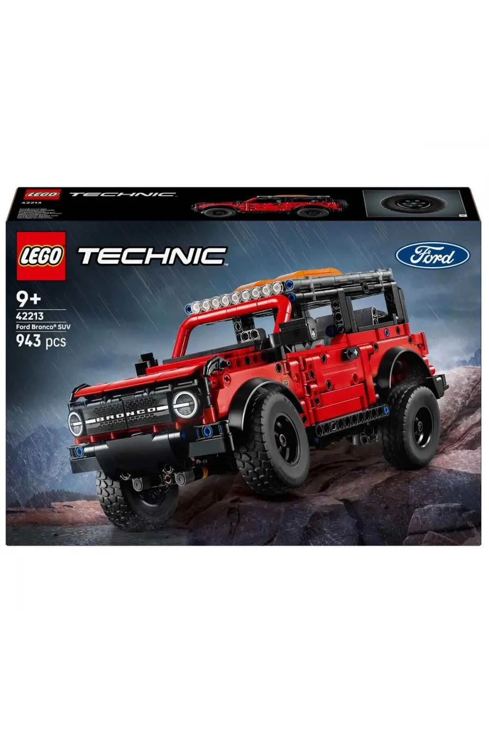 42213 Lego Technic Ford Bronco SUV 943 parça +9 yaş