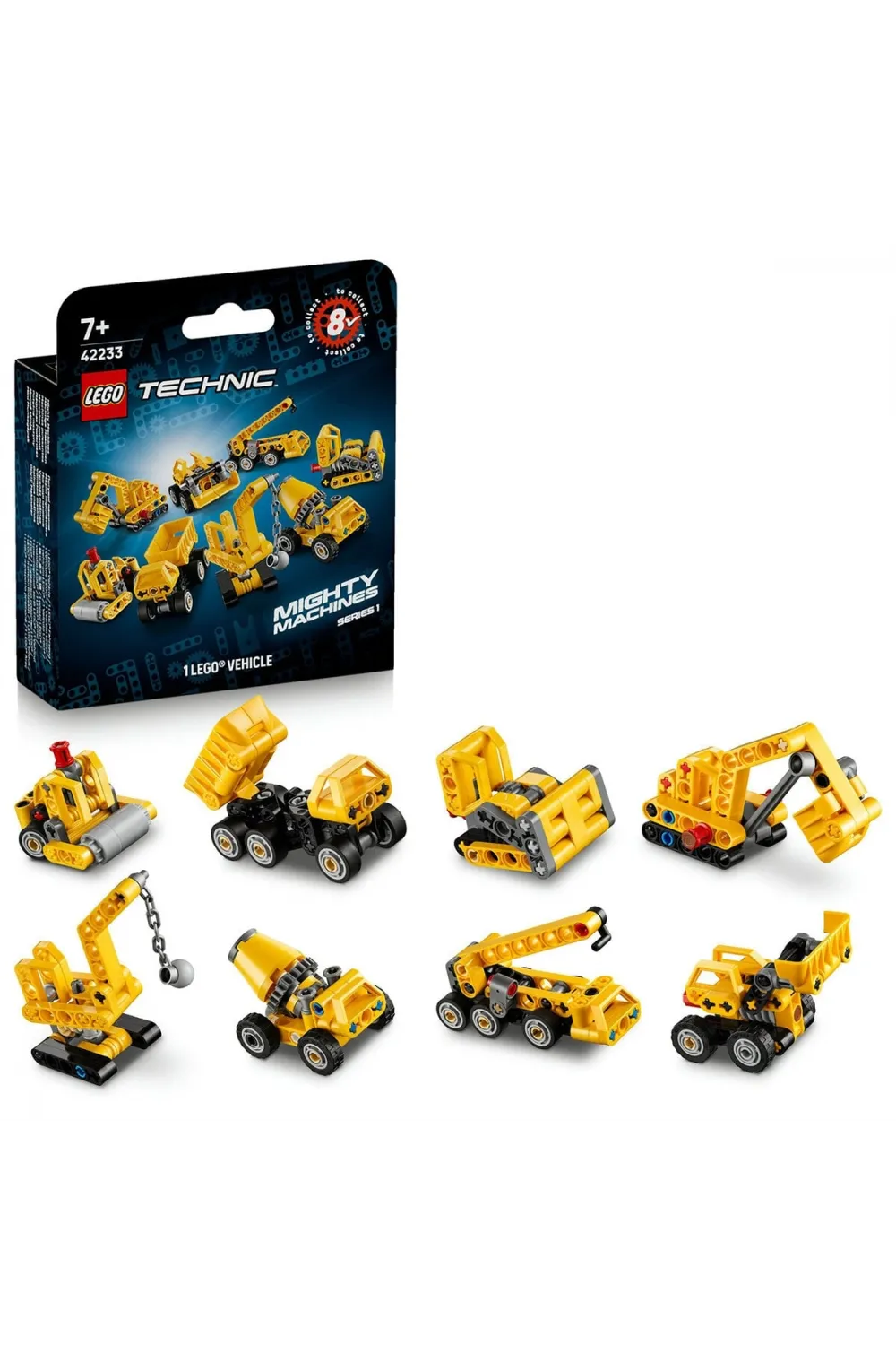 42233 Lego Technic Technic Güçlü Makineler 44 parça +7 yaş