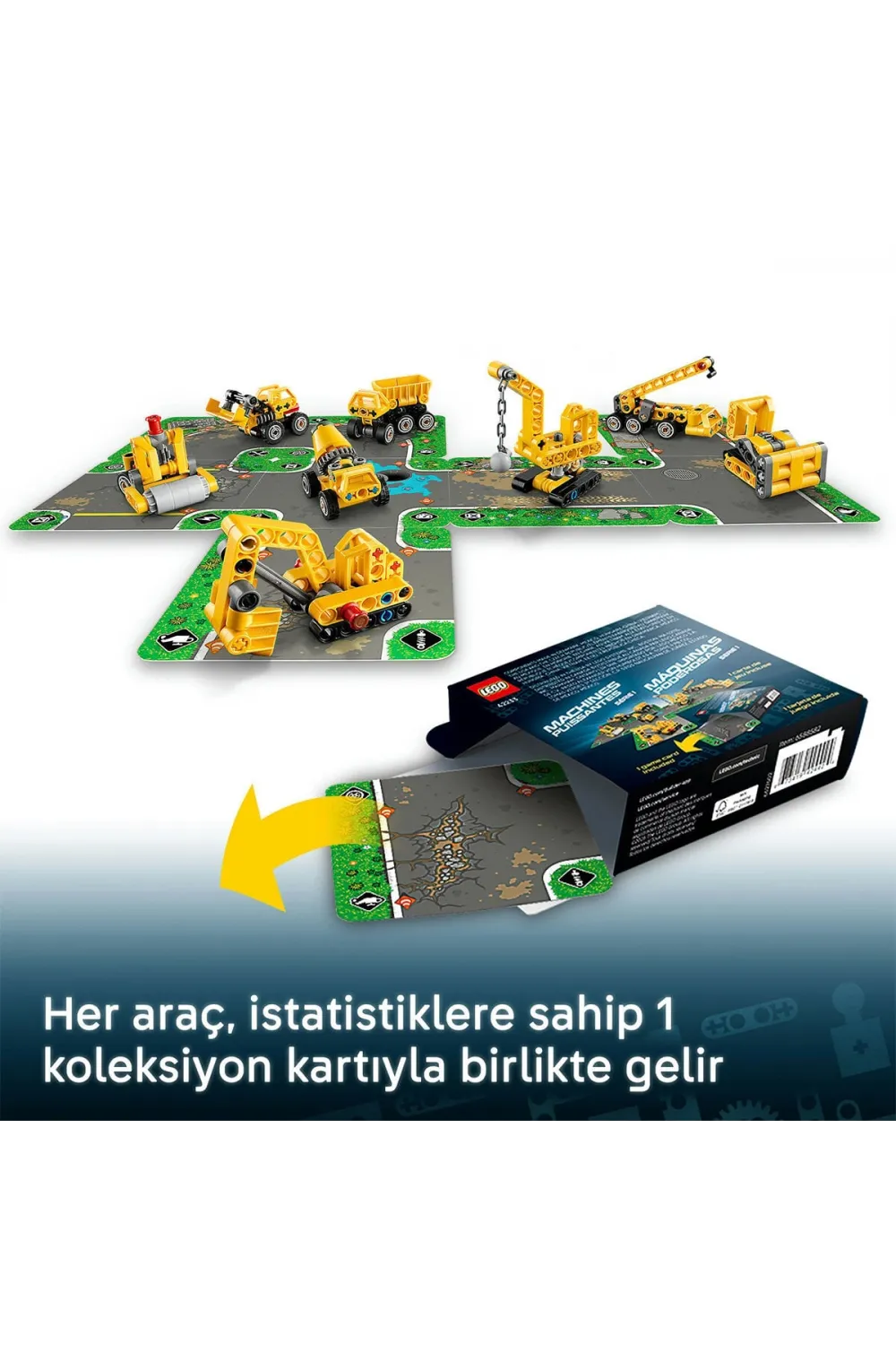 42233 Lego Technic Technic Güçlü Makineler 44 parça +7 yaş