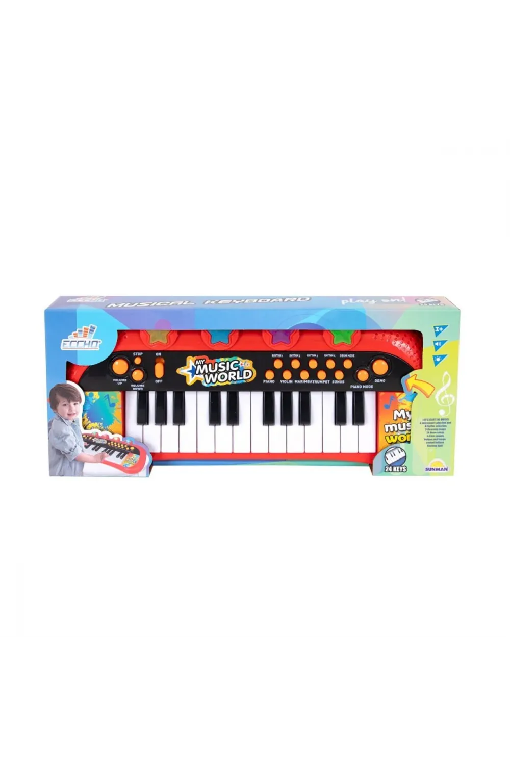 4381 Elektronik Org 24 Tuş