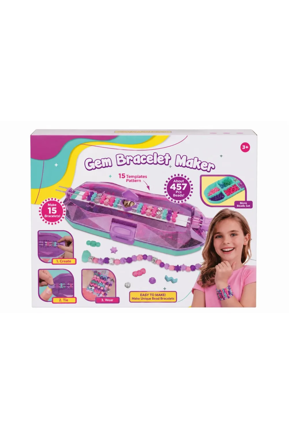 4787 Hobi Set Renkli Bileklikler