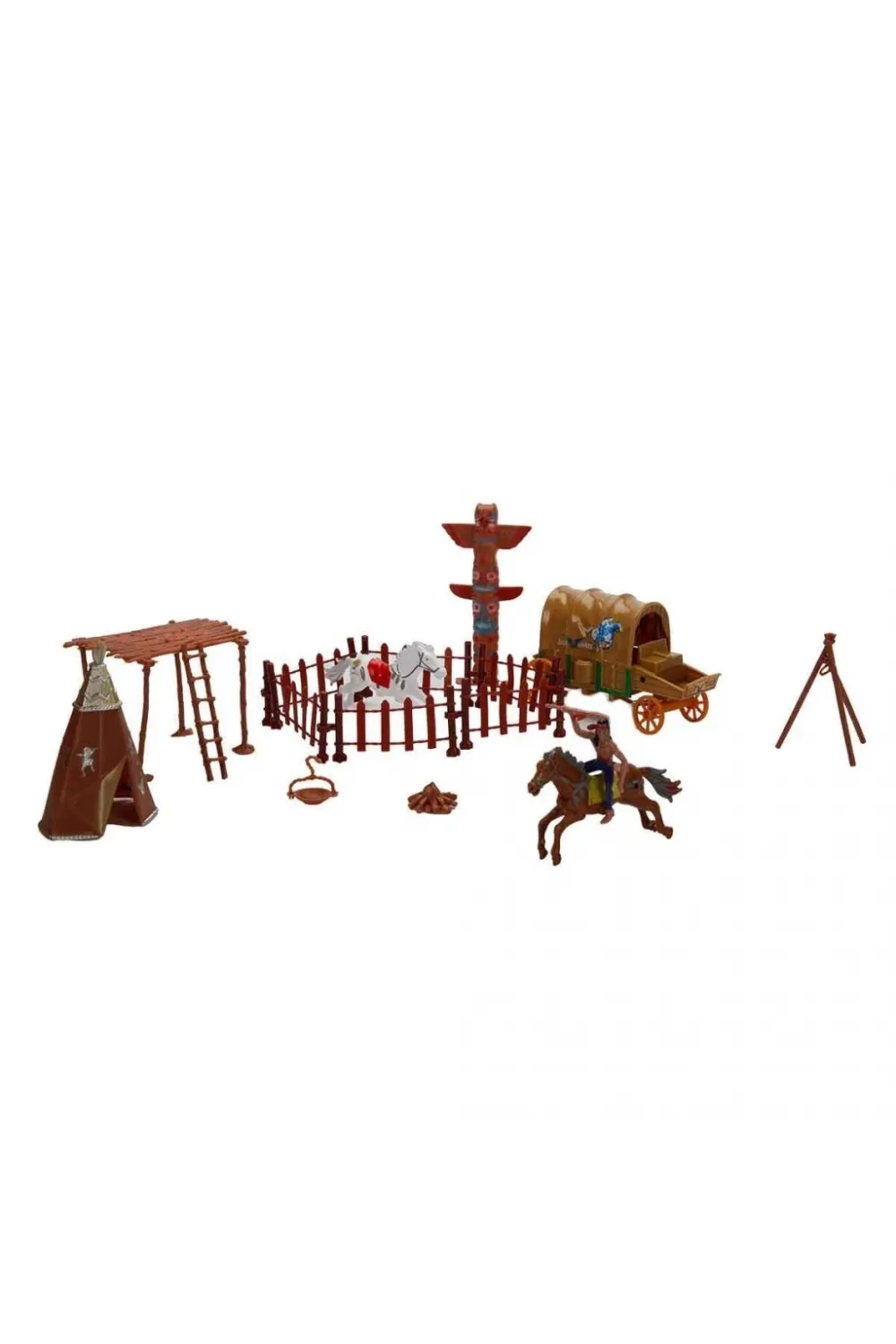 4961 NessiWorld KOVBOY OYUN SET POŞETLİ KRTL 3A