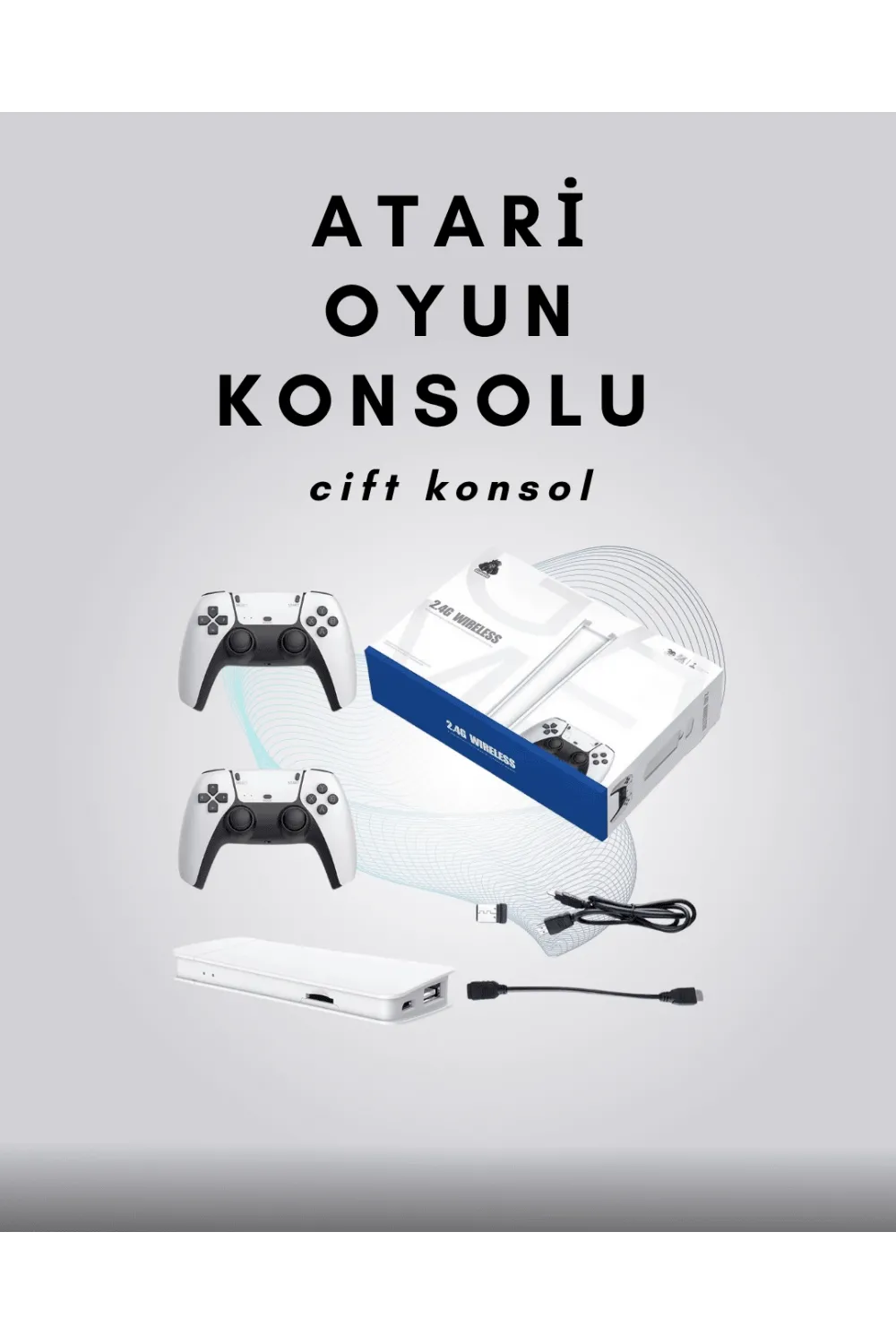 4k Destekli Bluetooth Retro Oyun Konsolu – M15 Modeli