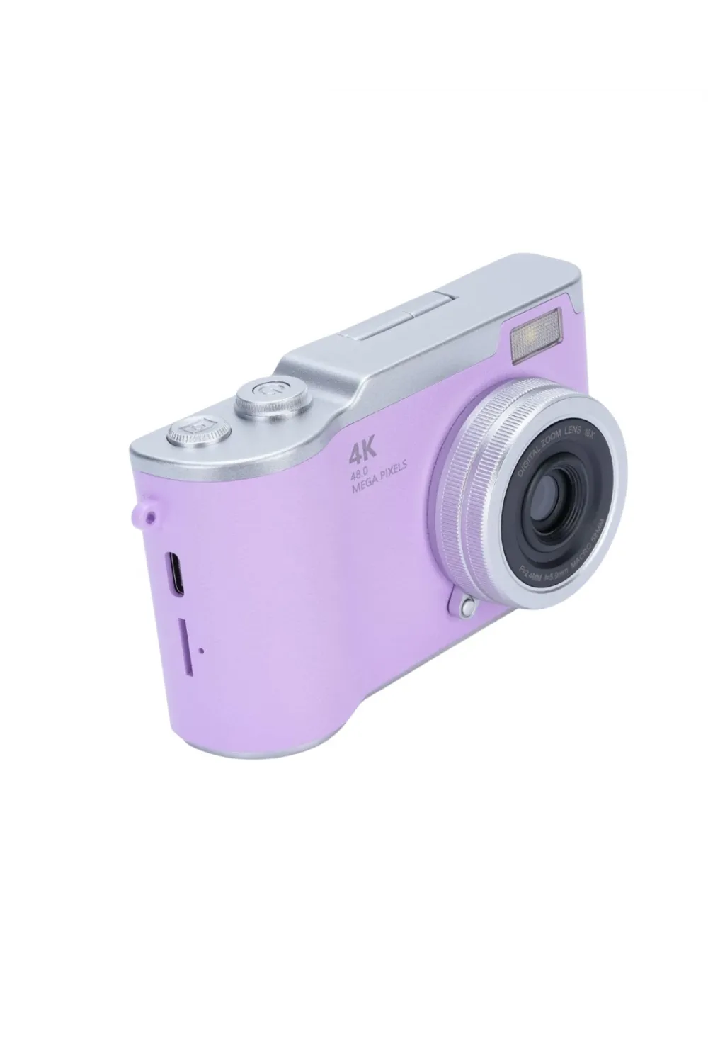 4k Kompakt Kamera 48 Mp Autofocus Flash Özellikli Vlog Kamera