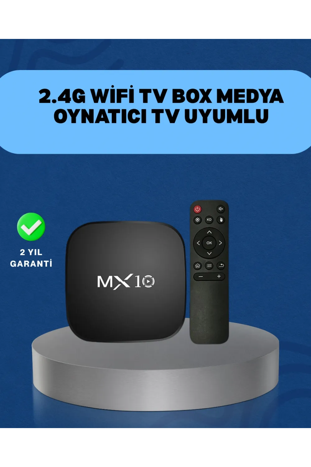 4k Medya Kutusu Hdmı-usb Bağlantılı Android Tv Çözümü