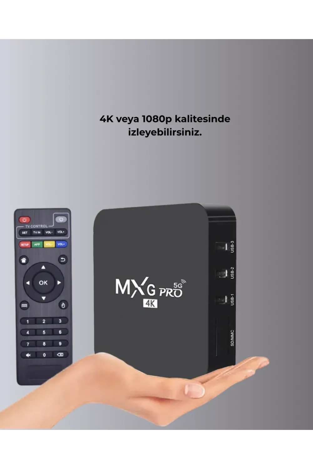 4K Smart TV Box