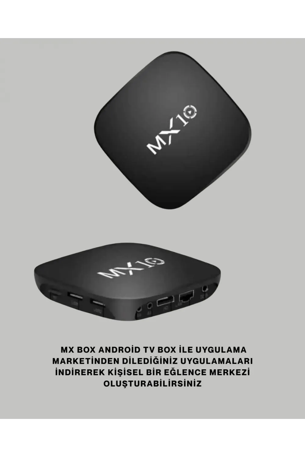 4k Uhd Android Medya Oynatıcı 8 Gb Hafıza 2 Gb Ram Wi-fi Destekli