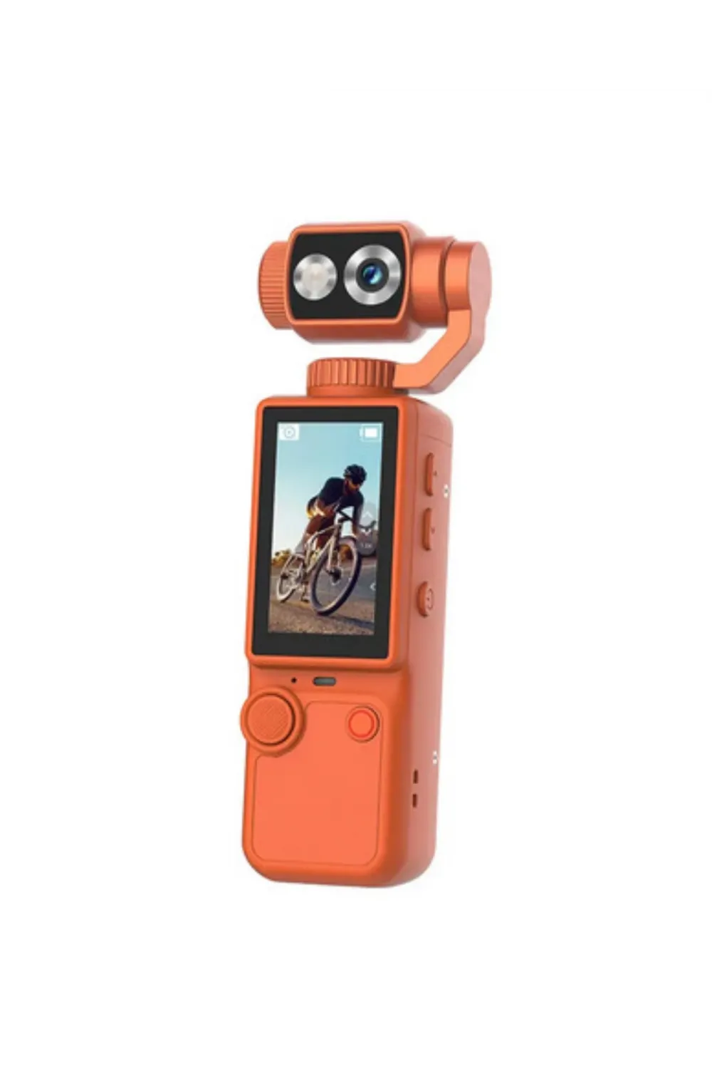 4k Video Çekim Özellikli Gimbal Kamera 180 Derece Dönebilen Lens Stabil Çekim