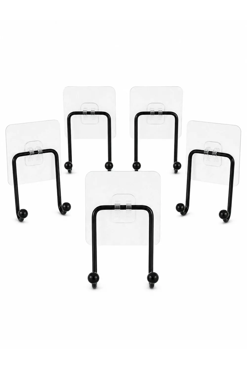 5 Adet Set İki Yapışkanlı Askı