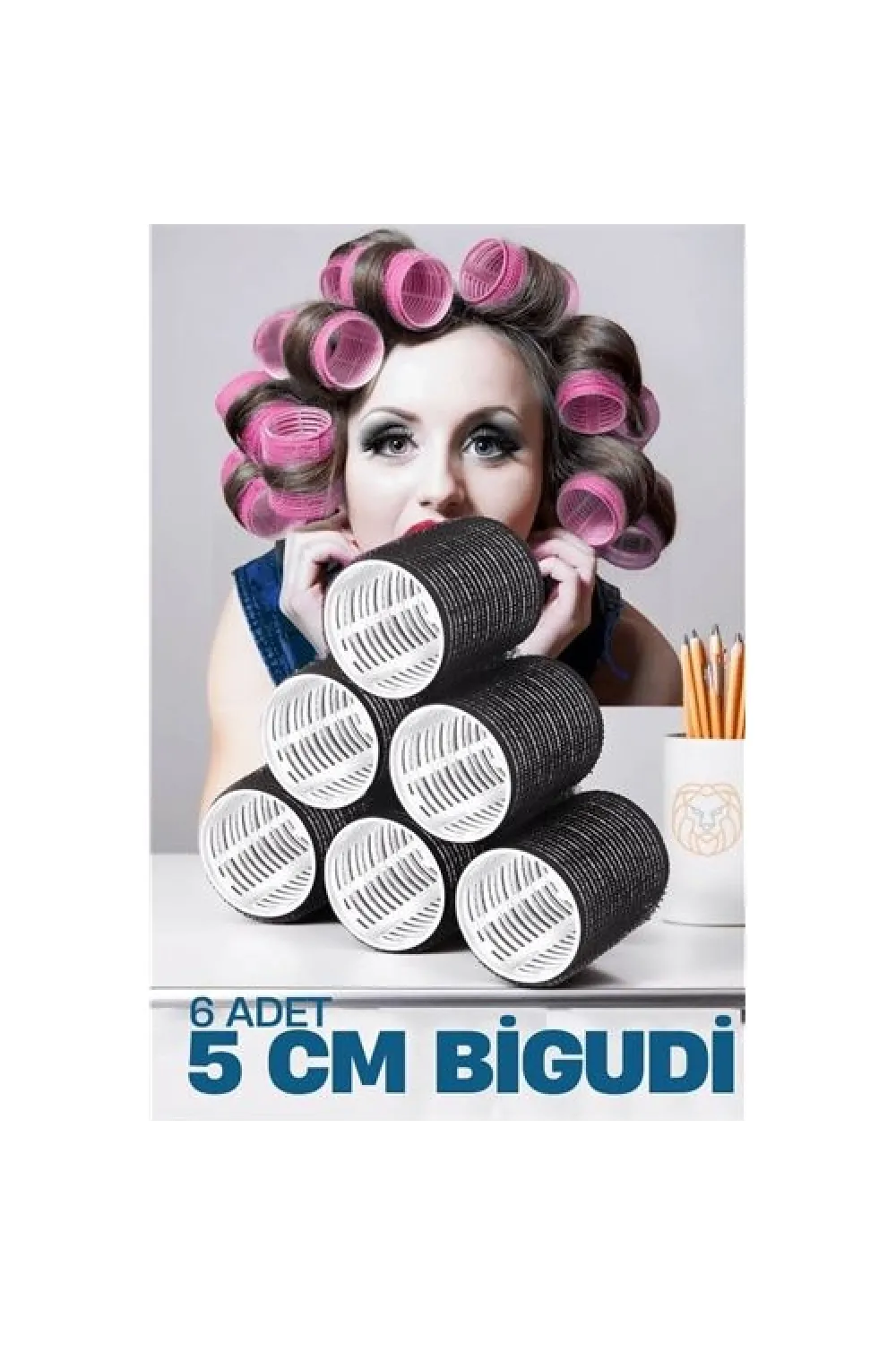 5 Cm Bigudi 6 li Paket 719266
