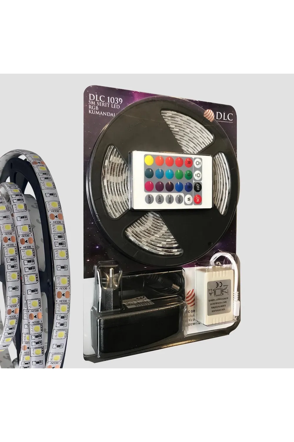 5 Metre Rgb Şerit Led Setiiç ve Dış Mekan Silikonlutak Çalıştır