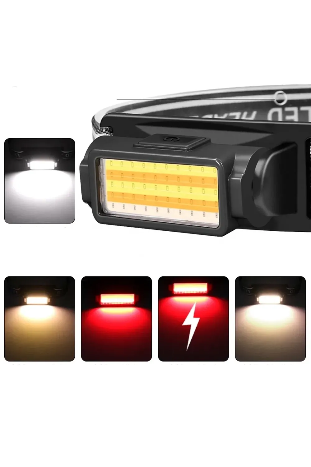 50 Cob Led Kafa Lambası Wt-650