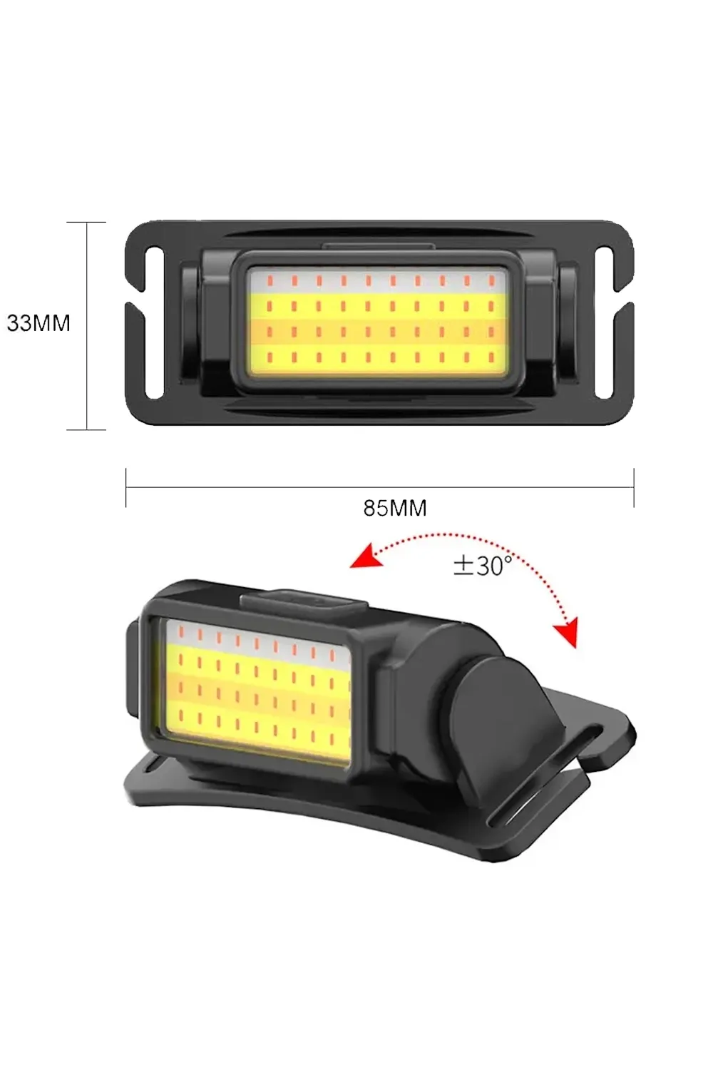 50 Cob Led Kafa Lambası Wt-650