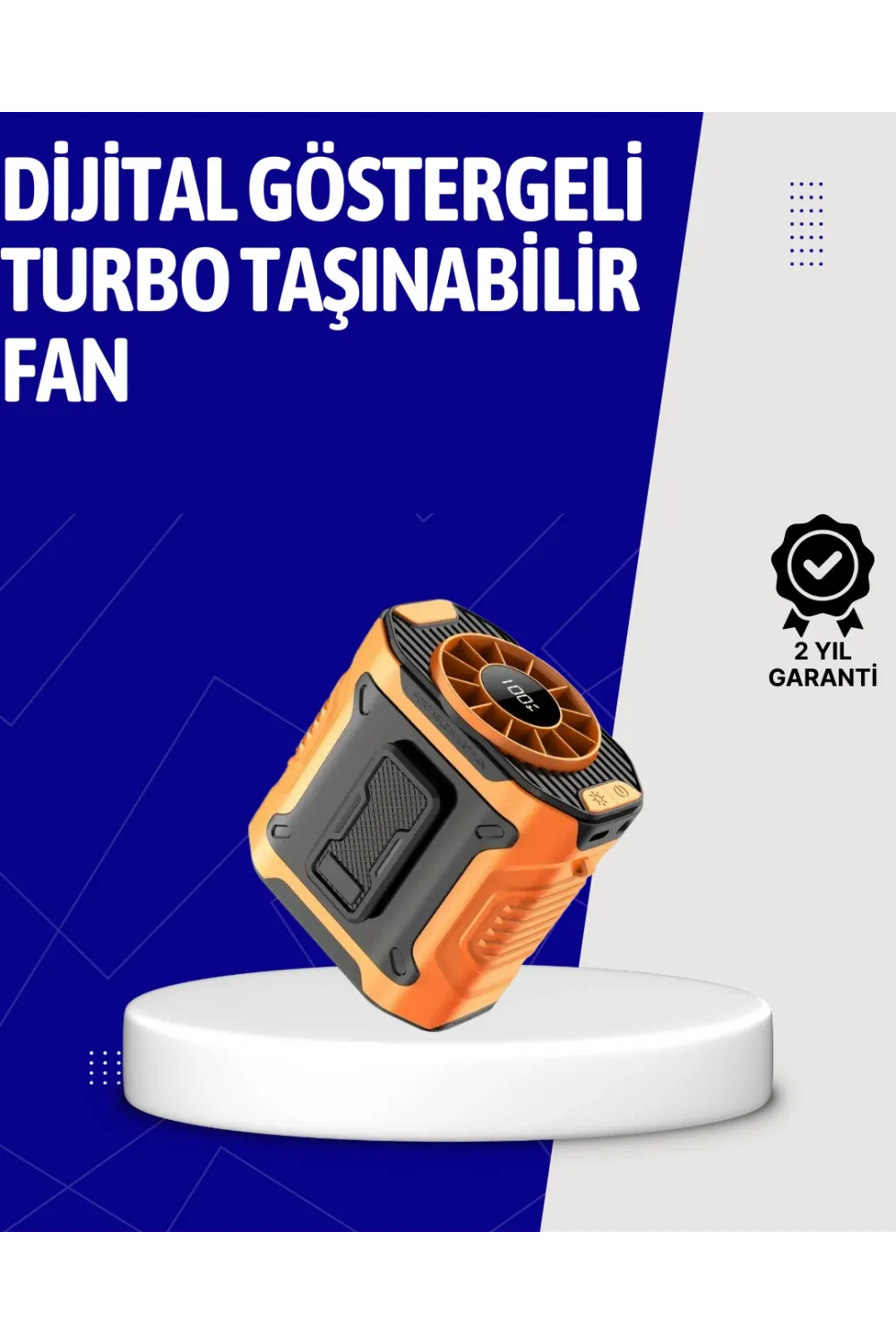 5000mah Şarjlı Soğutma Fanı Taşınabilir