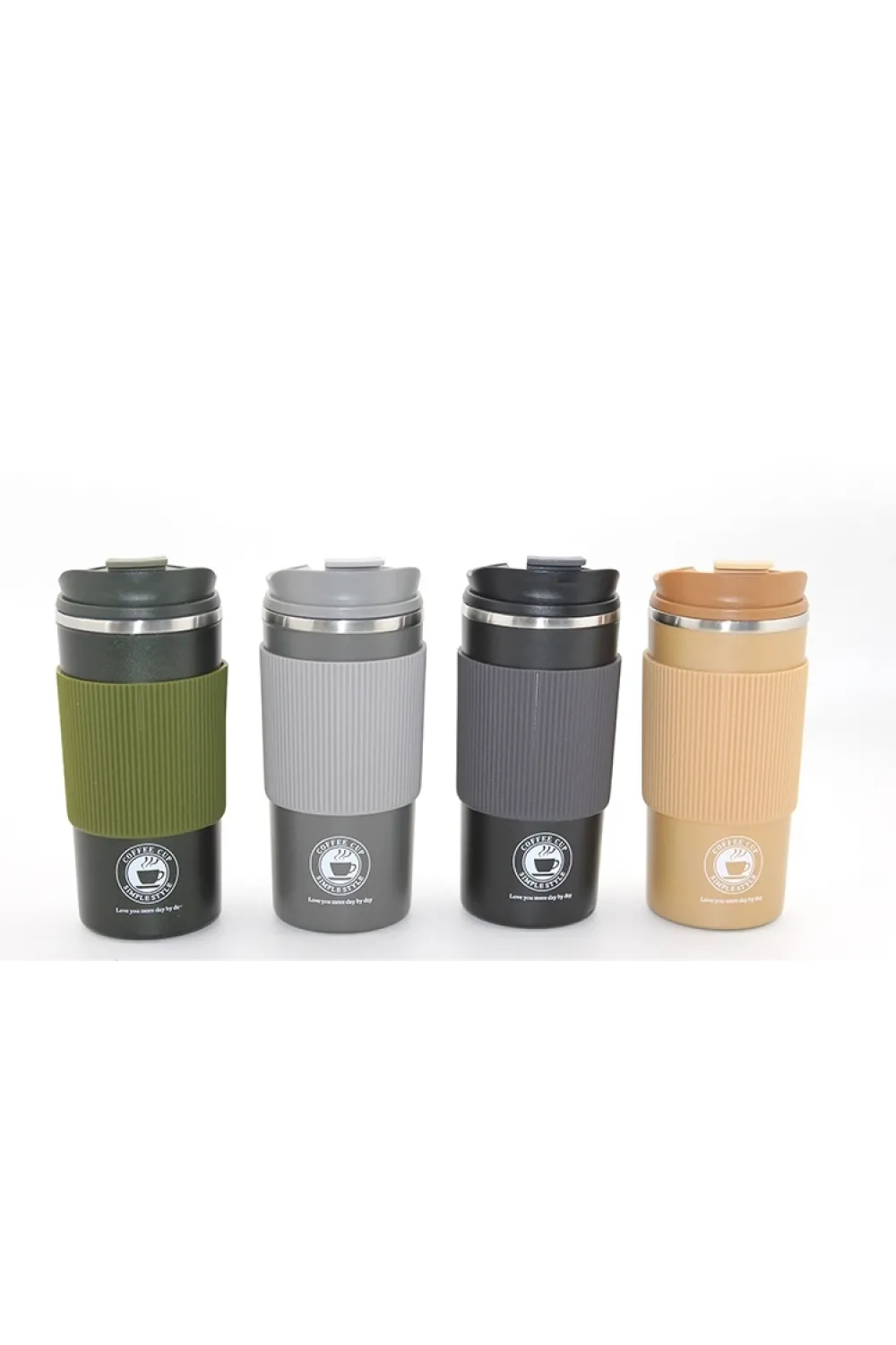 500ml Paslanmaz Çelik Termos Mug - Sızdırmaz Kapaklı Çift Katmanlı Termos IEG3133